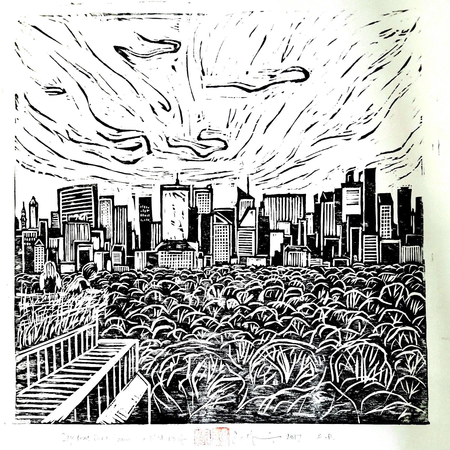 Manhattan from MoMA